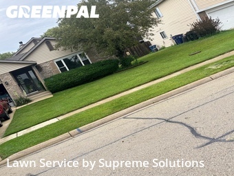 Lawn mowed in Hanover Park, 60133