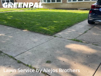 Grass Cutin Skokie,60076,Lawn Mow by Alejos Brothers, work completed in Nov , 2025