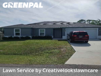 Lawn Upkeep in Palm Bay, 32909, Lawn Cutting by Creativelookslawncare, work completed in Nov , 2025