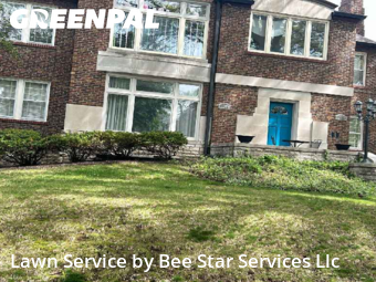 Lawn Mowin Clayton,63105,Lawn Mowing Service by Bee Star Services Llc, work completed in Nov , 2025