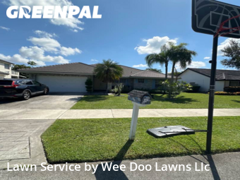 Lawn Carein Davie,33325,Grass Cutting by Wee Doo Lawns Llc, work completed in Feb , 2026