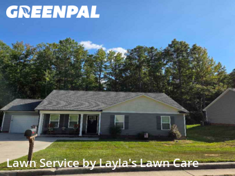 Yard Cuttingin Kannapolis,28083,Yard Mowing by Layla's Lawn Care, work completed in Oct , 2025