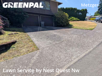 Yard Cutting in Tigard, 97224, Front Yard Mowing by Nest Quest Nw, work completed in Oct , 2025