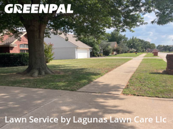 Yard Cuttingin Edmond,73034,Lawn Cutting by Lagunas Lawn Care Llc, work completed in Feb , 2026
