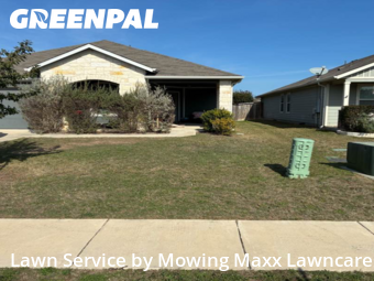 Yard Management in Hutto, 78634, Lawn Maintenance by Mowing Maxx Lawncare, work completed in Dec , 2025