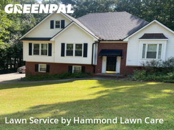 Backyard Mowing in Cartersville, 30120, Yard Work by Hammond Lawn Care, work completed in Nov , 2025