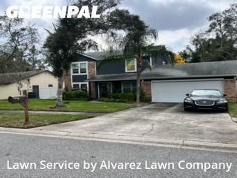 Grass Cutin Pine Hills,32818,Yard Mowing by Alvarez Lawn Company, work completed in Feb , 2026