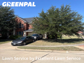 Yard Care Services in Cedar Hill, 75104, Yard Mowing by Excellent Lawn Service, work completed in Nov , 2025