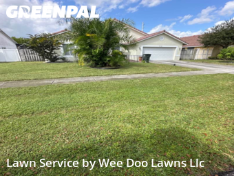Yard Management in Boca Raton, 33487, Lawn Mowing by Wee Doo Lawns Llc, work completed in Dec , 2025