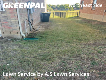 Yard Cuttingin Schertz,78108,Lawn Cut by A.S Lawn Services, work completed in Nov , 2025