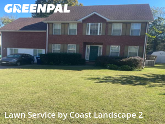 Backyard Mowing in La Vergne, 37086, Lawn Maintenance by Coast Landscape 2, work completed in Dec , 2025