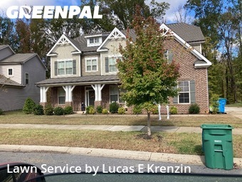 Lawn Cuttingin Matthews,28105,Lawn Cut by Lucas E Krenzin, work completed in Dec , 2025