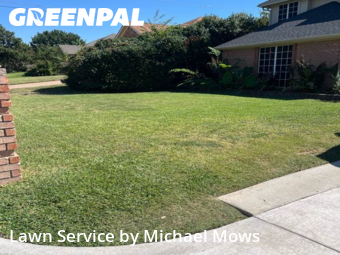 Yard Mowingin North Richland Hills,76182,Lawn Care by Michael Mows, work completed in Dec , 2025