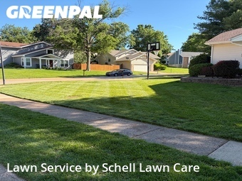 Lawn Mowingin Ballwin,63021,Yard Mowing by Schell Lawn Care, work completed in Jun , 2026
