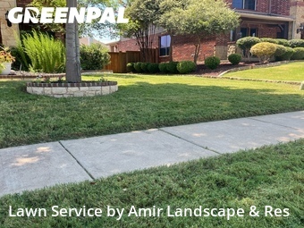 Landscaping Renovation In Grand Prairie,75054,Landscapers by Amir Landscape & Res, work completed in Jul , 2026