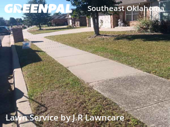 Landscaping Renovation In Oklahoma City,73135,Landscaping Maintenance by J.R Lawncare, work completed in Oct , 2025