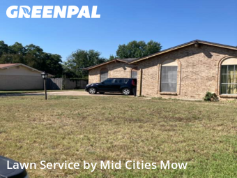 Yard Cuttingin Hurst,76053,Grass Cutting by Mid Cities Mow, work completed in Dec , 2025