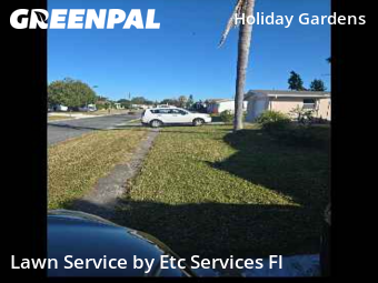 Yard Work in Holiday, 34690, Front Yard Mowing by Etc Services Fl, work completed in Nov , 2025