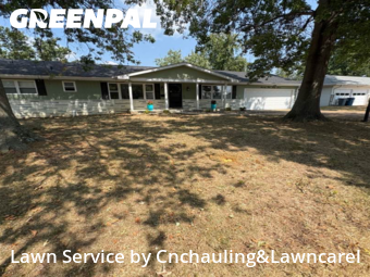 Grass Cutin Affton,63123,Lawn Mowing Service by Cnchauling&Lawncarel, work completed in Feb , 2026