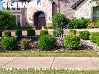 Lawn mowed in Allen, 75013