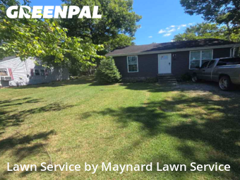 Grass Cuttingin Lebanon,37087,Lawn Maintenance by Maynard Lawn Service, work completed in Dec , 2025