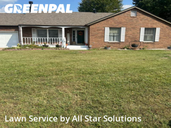 Lawn Servicein Granite City,62040,Lawn Maintenance by All Star Solutions, work completed in Dec , 2025