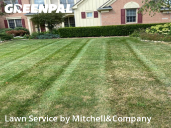 Lawn Mowing in Rochester, 48306, Yard Work by Mitchell&Company, work completed in Oct , 2025