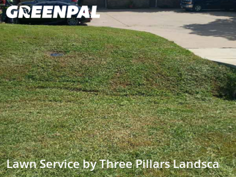 Lawn Maintenancein Grapevine,76051,Yard Cutting by Three Pillars Landsca, work completed in Dec , 2025