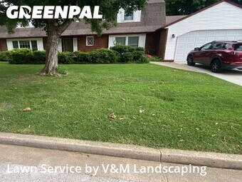 Commercial Landscaping In Tulsa,74135,Landscaping Renovation by V&M Landscaping, work completed in Jun , 2026
