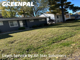 Lawn Services in Belleville, 62226, Grass Cutting by All Star Solutions, work completed in Nov , 2025