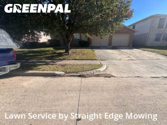 Yard Work in Roanoke, 76262, Yard Upkeep by Straight Edge Mowing, work completed in Dec , 2025