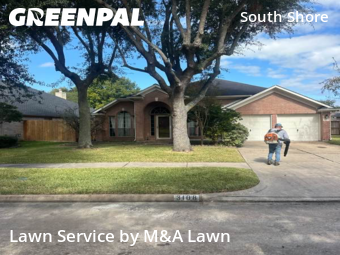 Lawn Carein League City,77573,Yard Cutting by M&A Lawn, work completed in Dec , 2025