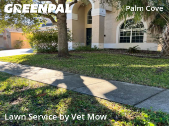 Lawn Servicein Wesley Chapel,33545,Lawn Mowing by Vet Mow, work completed in Nov , 2025