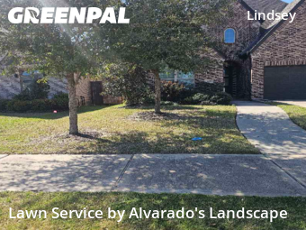 Lawn Care Servicein Atascocita,77346,Grass Cut by Alvarado's Landscape, work completed in Dec , 2025