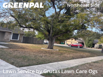 Yard Cuttingin Converse,78109,Grass Cutting by Grutas Lawn Care Ogs, work completed in Dec , 2025