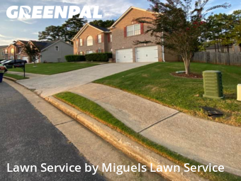 Backyard Mowing in Fairburn, 30213, Lawn Upkeep by Miguels Lawn Service, work completed in Nov , 2025