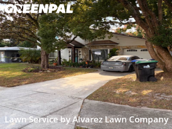 Grass Cutin Winter Park,32789,Grass Cutting by Alvarez Lawn Company, work completed in Dec , 2025