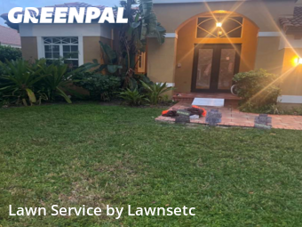 Lawn Carein Davie,33328,Lawn Service by Lawnsetc, work completed in Nov , 2025