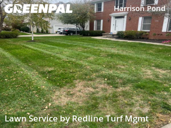 Lawn Management in New Albany, 43054, Yard Mowing by Redline Turf Mgmt, work completed in Nov , 2025