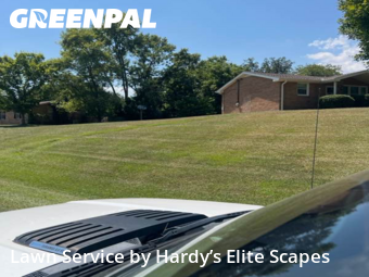 Lawn Mowing Servicein Hendersonville,37075,Grass Cutting by Hardy’s Elite Scapes, work completed in Dec , 2025