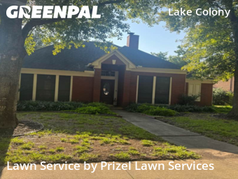 Lawn Cuttingin Missouri City,77459,Grass Cut by Prizel Lawn Services, work completed in Dec , 2025