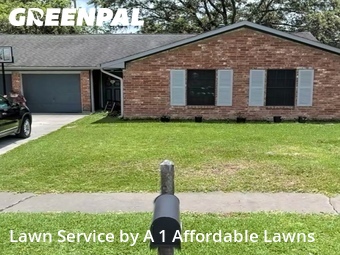 Grass Cutin Friendswood,77546,Lawn Mowing by A 1 Affordable Lawns, work completed in Jun , 2026