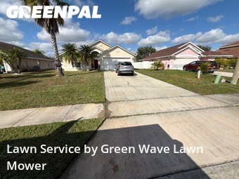 Grass Cutin Kissimmee,34746,Lawn Mowing by Green Wave Lawn Mower, work completed in Jan , 2026