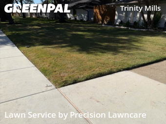 Yard Services in Carrollton, 75006, Grass Services by Precision Lawncare, work completed in Oct , 2025