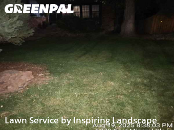 Lawn Carein Centennial,80112,Lawn Care Service by Inspiring Landscape, work completed in Nov , 2025