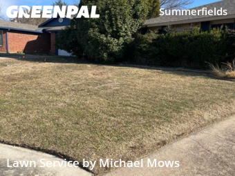 Yard Mowingin Fort Worth,76137,Lawn Care Service by Michael Mows, work completed in Jan , 2026