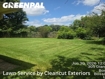Lawn mowed in Bossier City, 71111