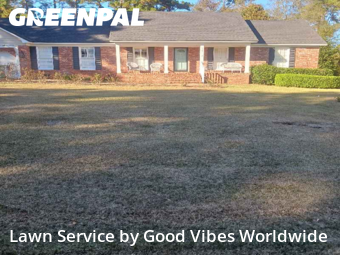 Property Maintenance in Albany, 31721, Grass Cutting by Good Vibes Worldwide, work completed in Dec , 2025