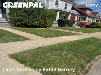 Yard Mowing in Buffalo, 14215, Yard Care by Kahlil Barney, work completed in Oct , 2025