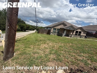 Yard Mowingin Fort Worth,76106,Lawn Cut by Lopez Lawn, work completed in Jun , 2026